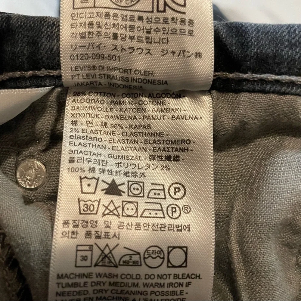 Levi's Dark Blue‎ Straight Men's Jeans